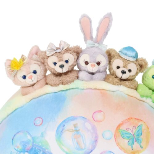 ダッフィー＆フレンズ全員のぬいぐるみがちょこん 20周年の円形