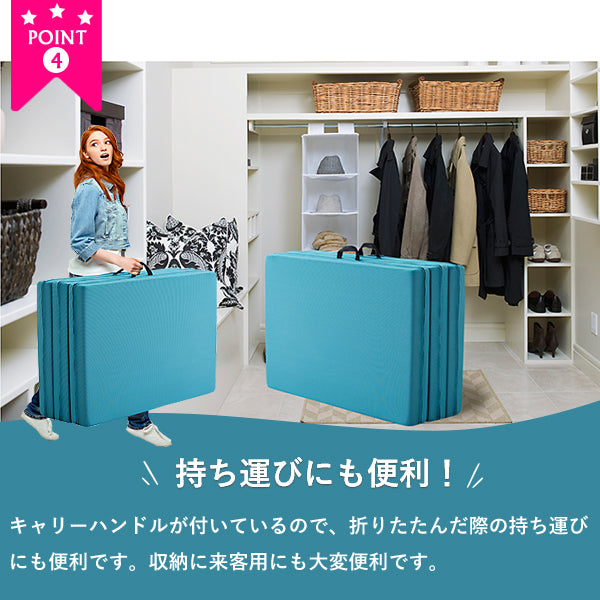 マニフレックス 高反発マットレス 三つ折り メッシュウィング 【長期