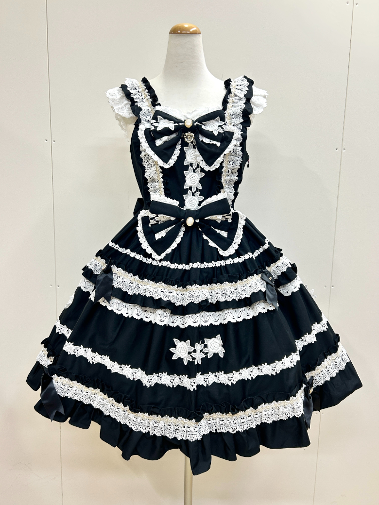 BABY,THE STARS SHINE BRIGHT Rose Lace Rococo ジャンパースカート