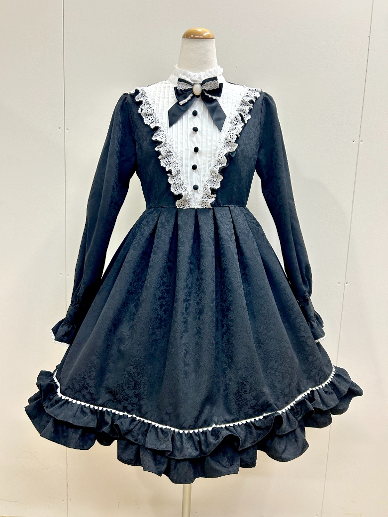 BABY,THE STARS SHINE BRIGHT オーナメントジャガード庭園ワンピース