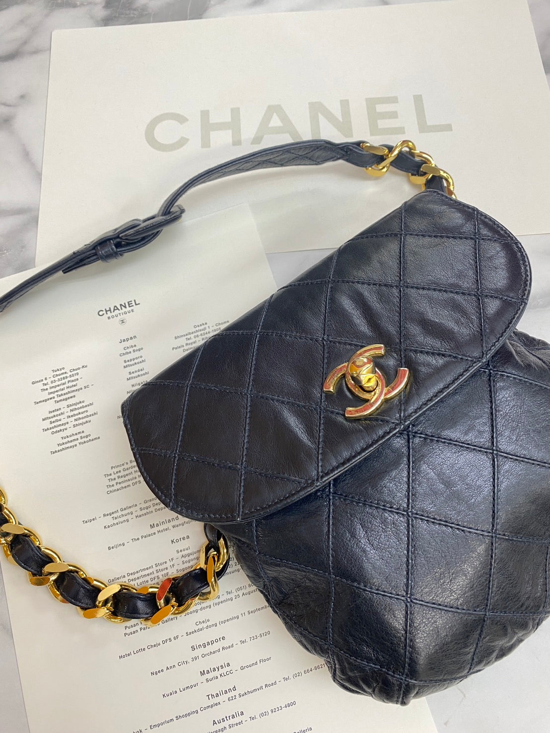 CHANEL シャネル ビコローレ ウエストバッグ P14181V – VINTAGE
