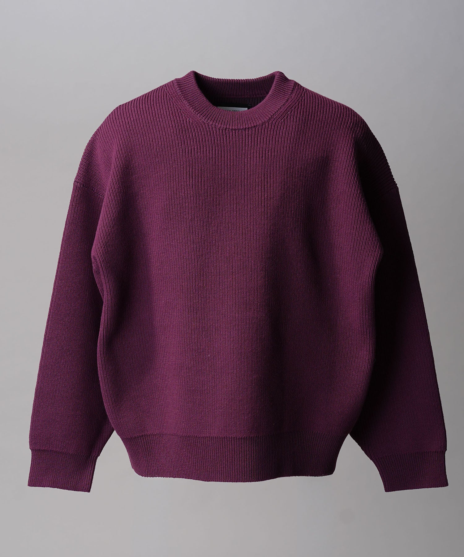 Prime-Over Pullover Crew Neck Knit