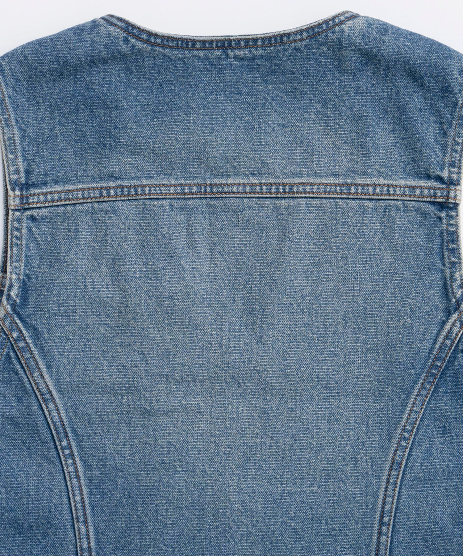 Wrangler×MAISON SPECIAL】Collaboration Mud Denim Vest