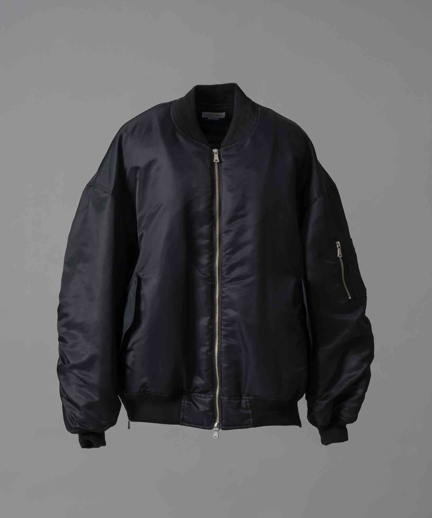 Prime-Over Nylon MA-1 Bomber Jacket