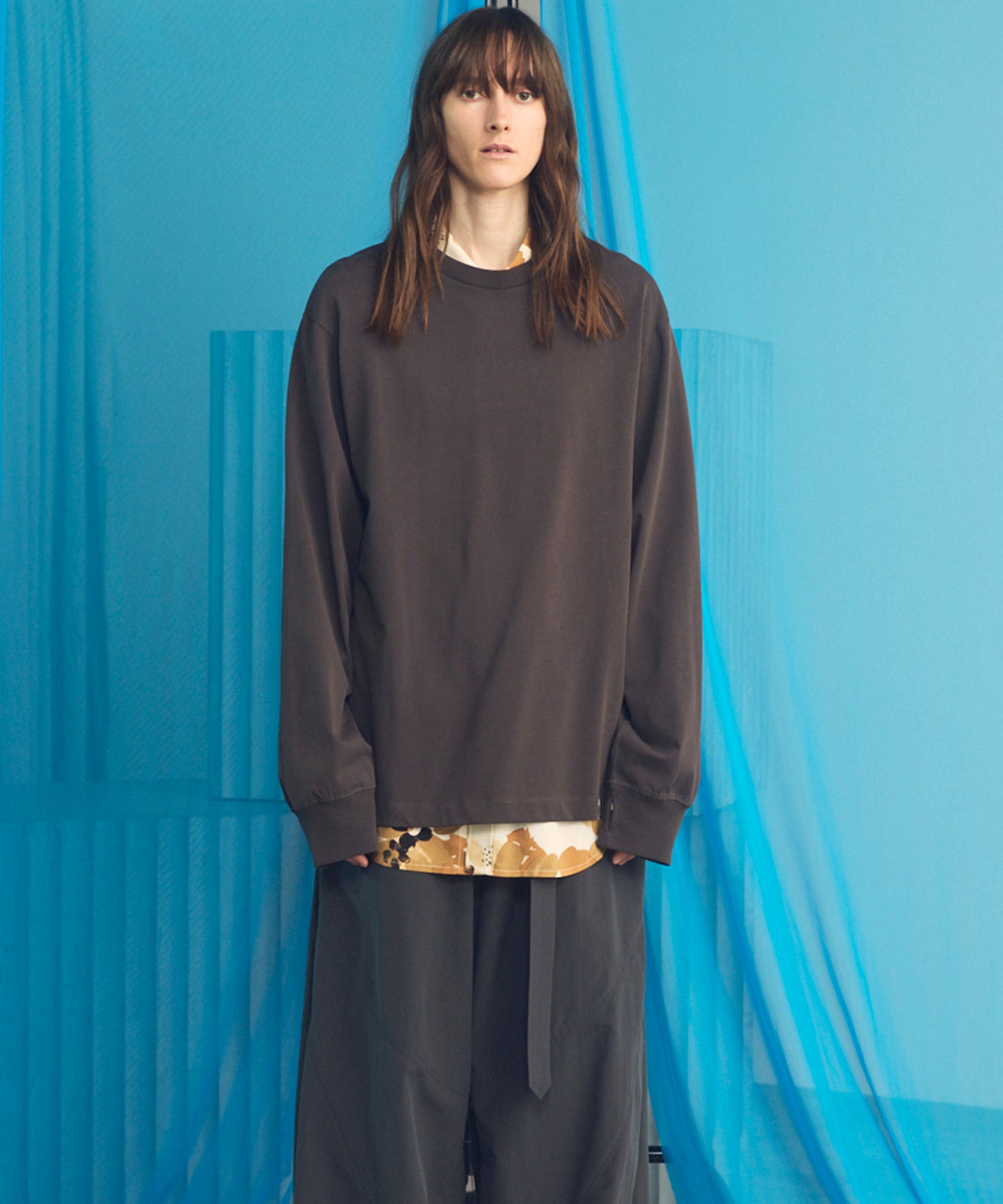 26SS PRE-ORDER】【EX】Prime-Over Cotton Jersey Long Sleeve T-shirt