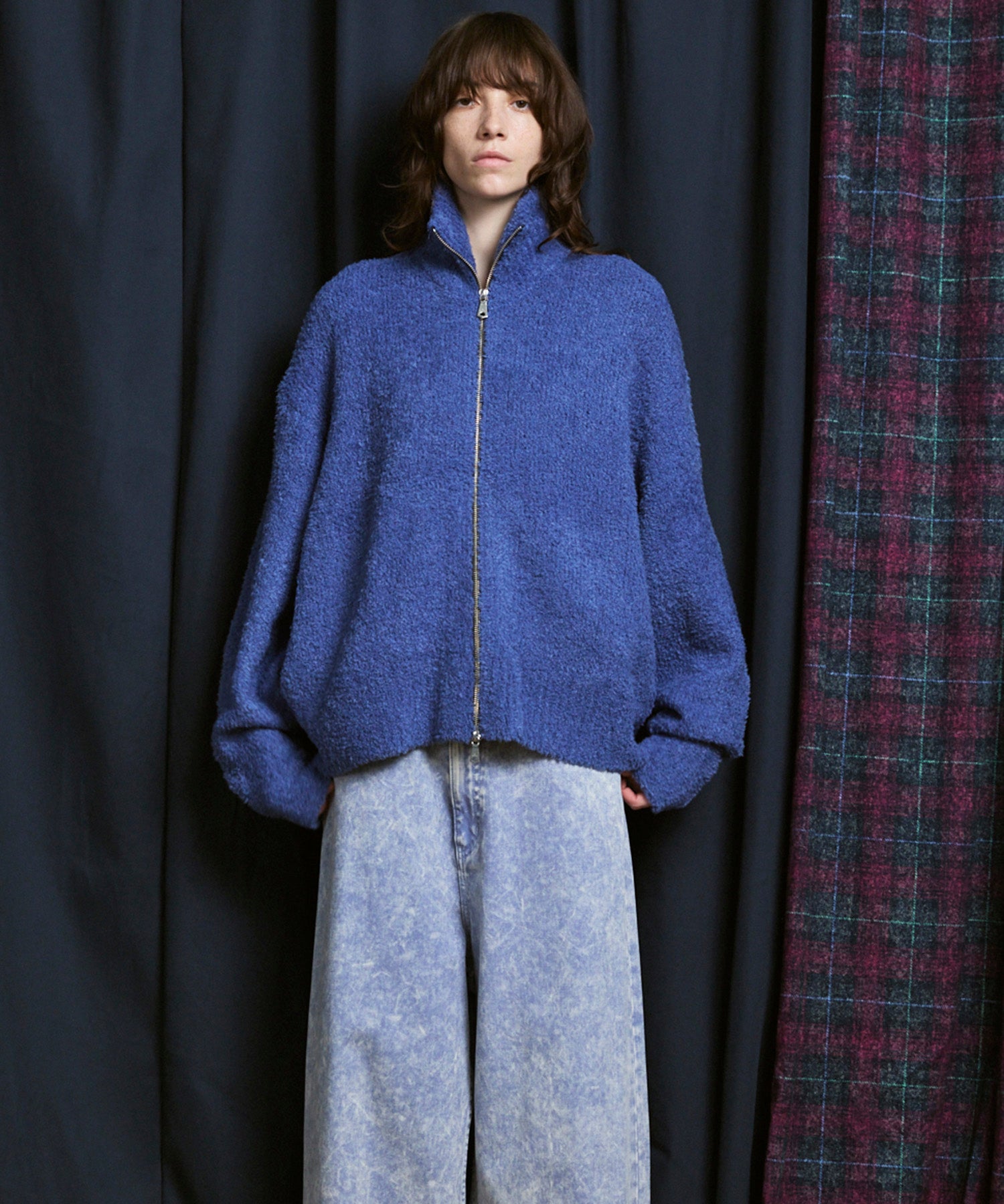 Boa Drivers Knit Blouson