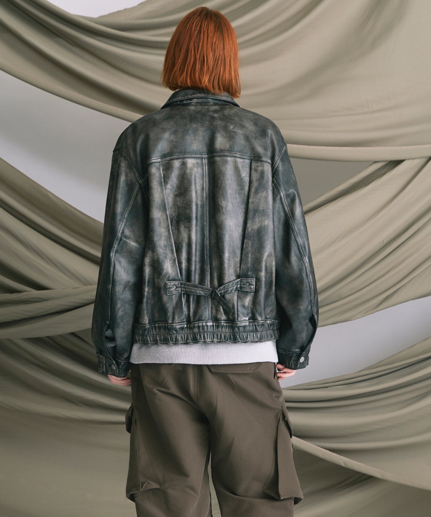 Sheep Leather Trucker Jacket