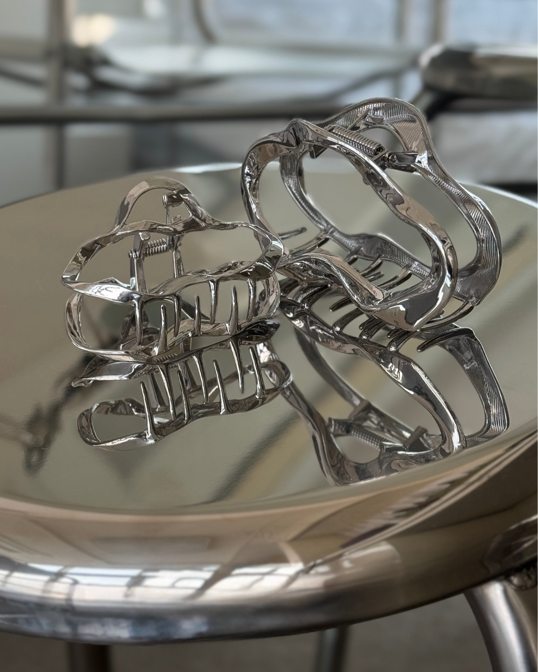 ヘアクリップ 大（シルバー） – MAKE SAPIENS