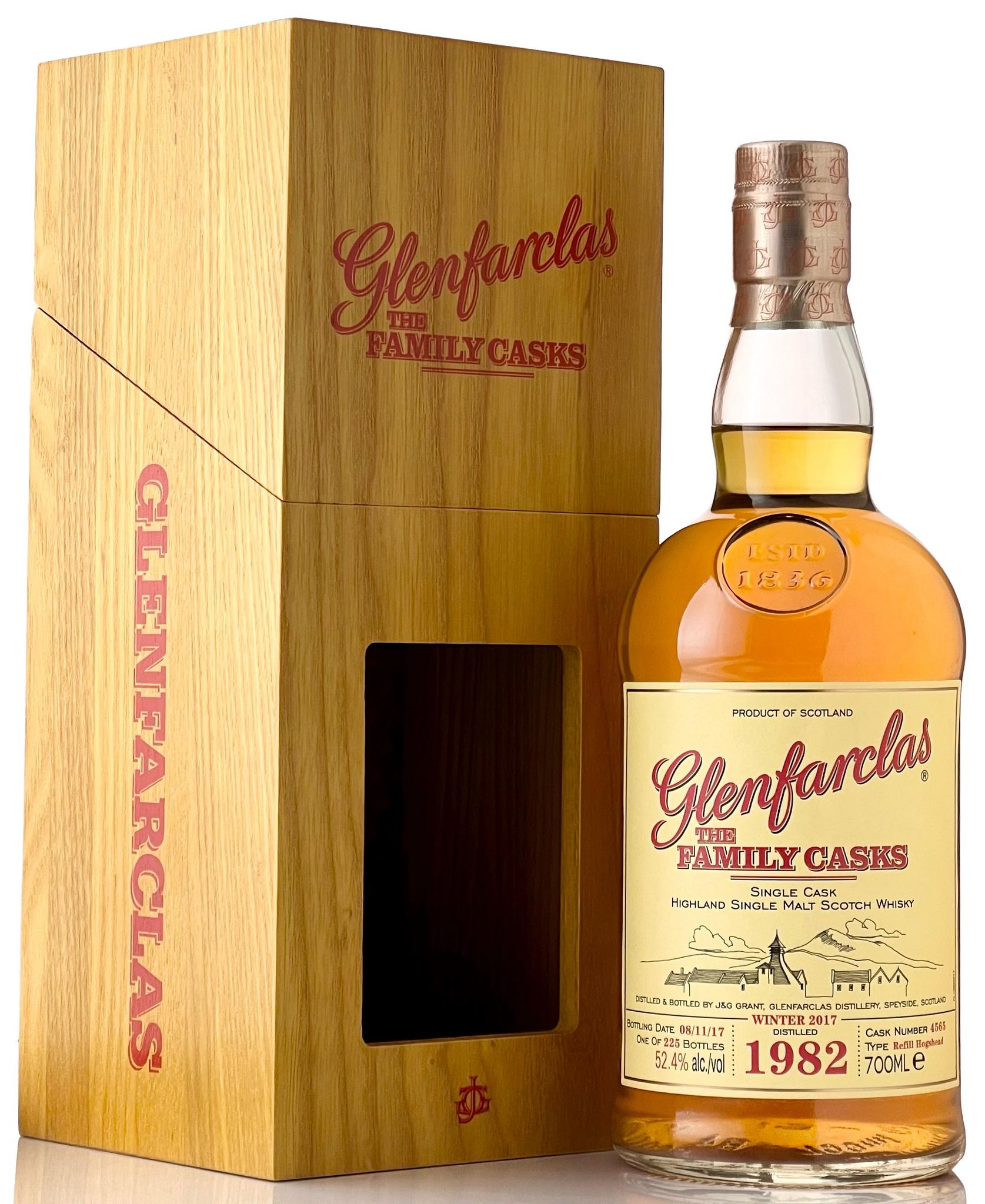 グレンファークラス[1982]ﾌｧﾐﾘｰｶｽｸ リフィルホグスヘッド#4565