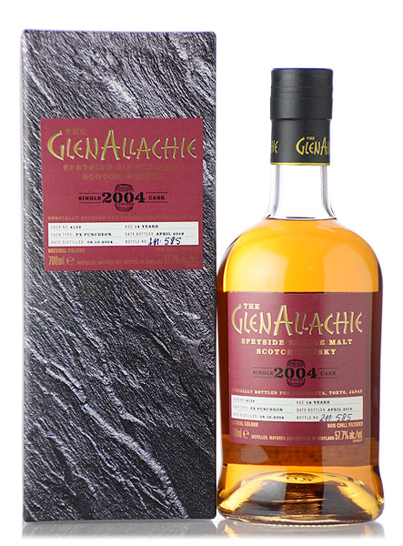 グレンアラヒー[2004] 14年 PXシェリーパンチョン for SHINANOYA