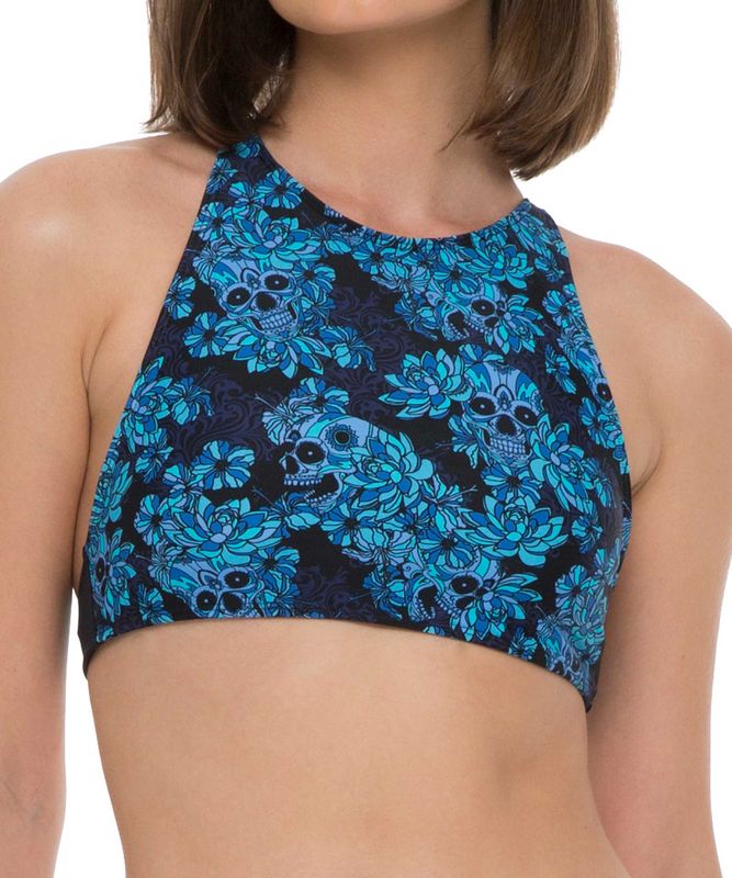 レディース 水着 サーフクロップブラ・チーキービキニセット