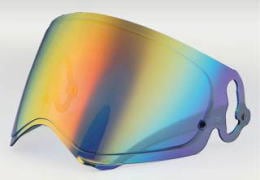 No.031121 VAS-A MVミラーシールド セミスモーク/レッド | シールド