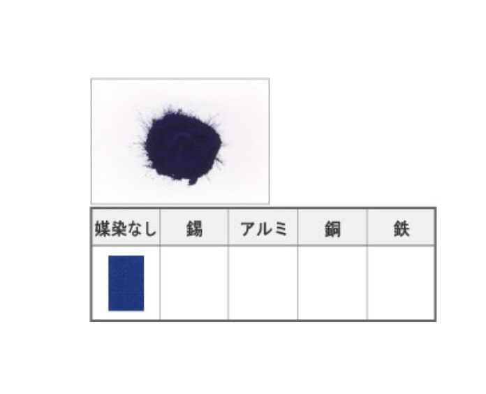 インド藍（粉末） 100g Indian indigo powder | 藍 | 藍熊染料株式