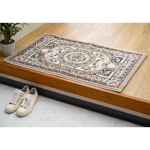 EC限定】マット ウィルトン エレガントなデザインの輸入柄物玄関マット