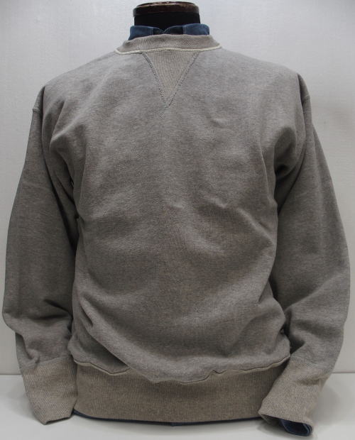 WAREHOUSE（ウエアハウス）[Lot.401 SET-IN SLEEVE SWEAT/Heather Gray