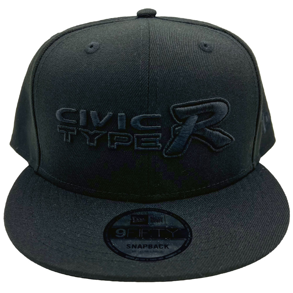 Honda×NEW ERA キャップ 9FIFTY CIVIC TYPE R[EK9]ブラックステルス
