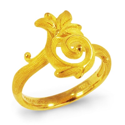 タイ数字の1がモチーフ 純金リング｜レディース,リング商品｜PRIMA