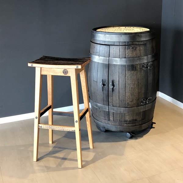 バレルカウンタースツール バレルシリーズ サントリー樽ものがたり