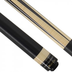 MEZZ 【メッヅ】 キュー CP-21B ボコテ(革巻き/黒ラフ) | WX-Σシャフト