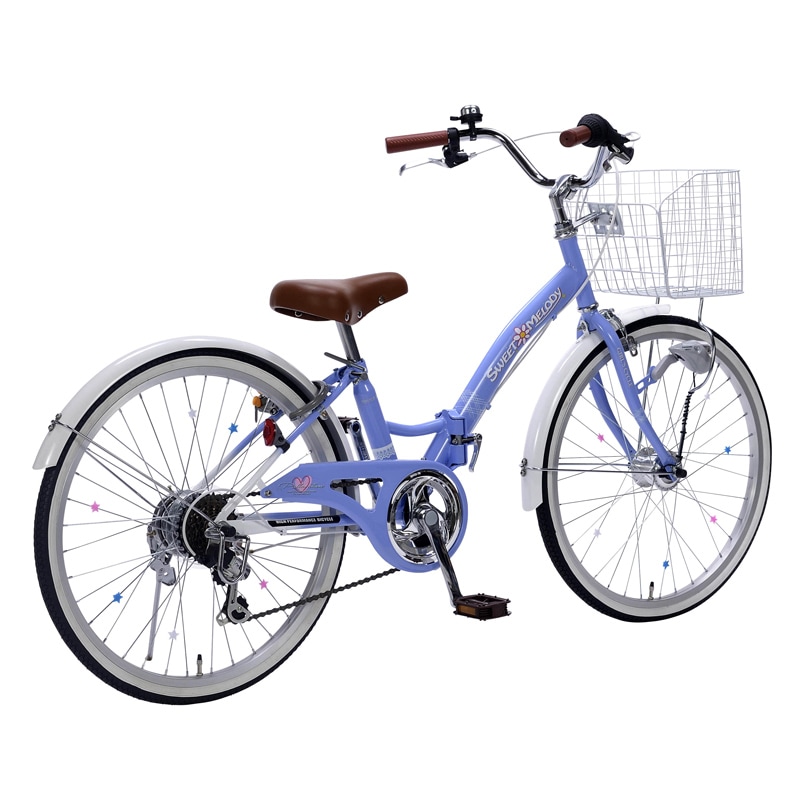 a☆shiya 22インチ子供自転車 6段変速オートライト【大阪吹田・整備済