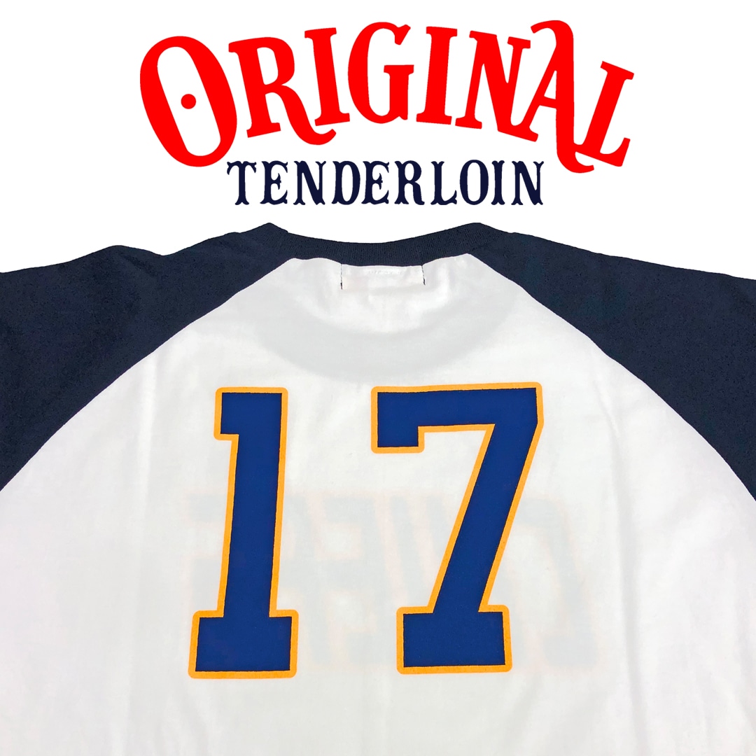 TENDERLOIN CHIEFS 17 3/4 SLEEVE T-SHIRTS 5.6oz PREMIUM COTTON 100