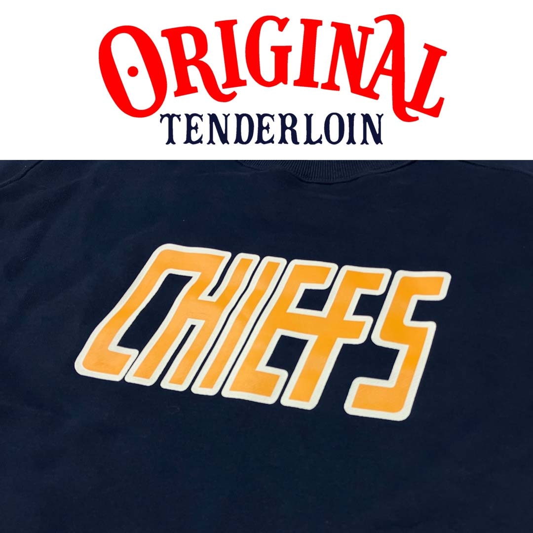 TENDERLOIN CHIEFS Tシャツ サイズM 紺 ネイビー Tenderloin CHIEFS T