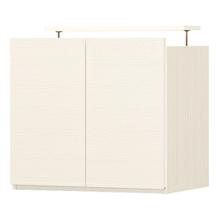 壁面収納上棚 ポルターレ POR-5560DU 白井産業【お客様組立商品】の