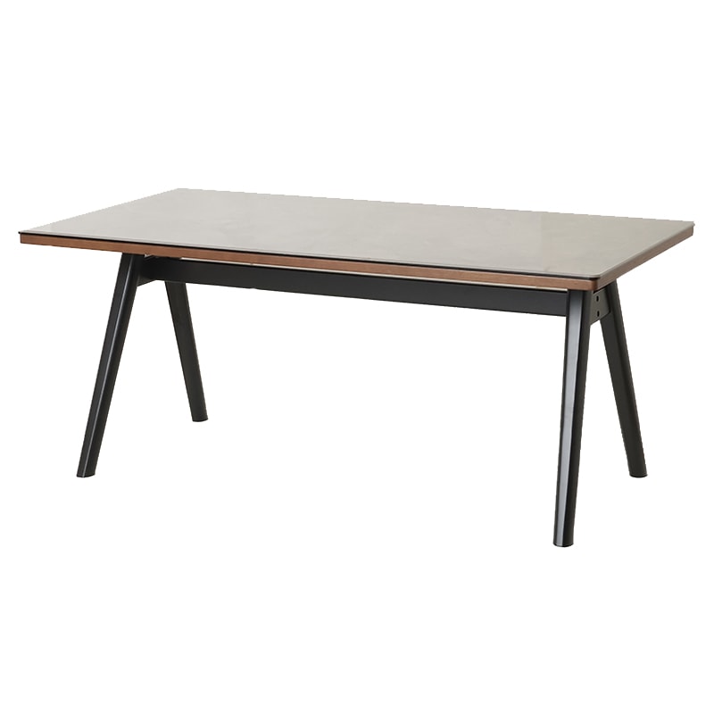 ダイニングテーブル ボニー 天板アーバングレイ + フレームWBN+