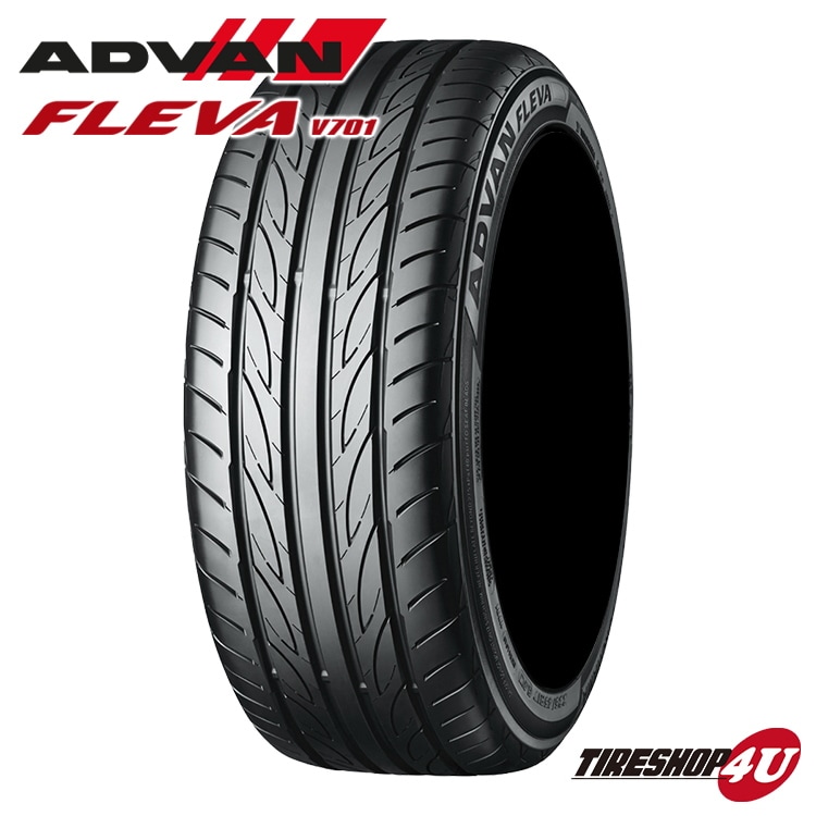 2024年製 YOKOHAMA ADVAN FLEVA V701 245/45R18 100W 245/45-18