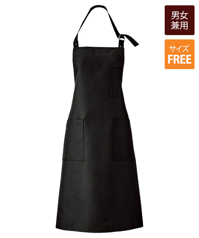 胸当てエプロン首掛け型[KAZEN製品] KZN497｜飲食店制服・フード