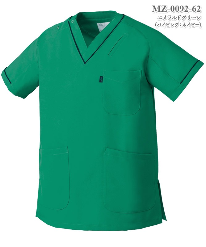 ミズノ男女兼用スクラブ半袖[チトセ製品] MZ-0092｜THS-白衣通販・販売