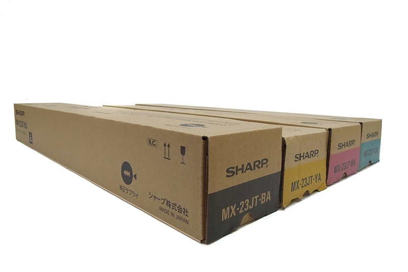 シャープ SHARP MX-23JT 4色セット（BA、MA、CA、YA 各1本） 純正品