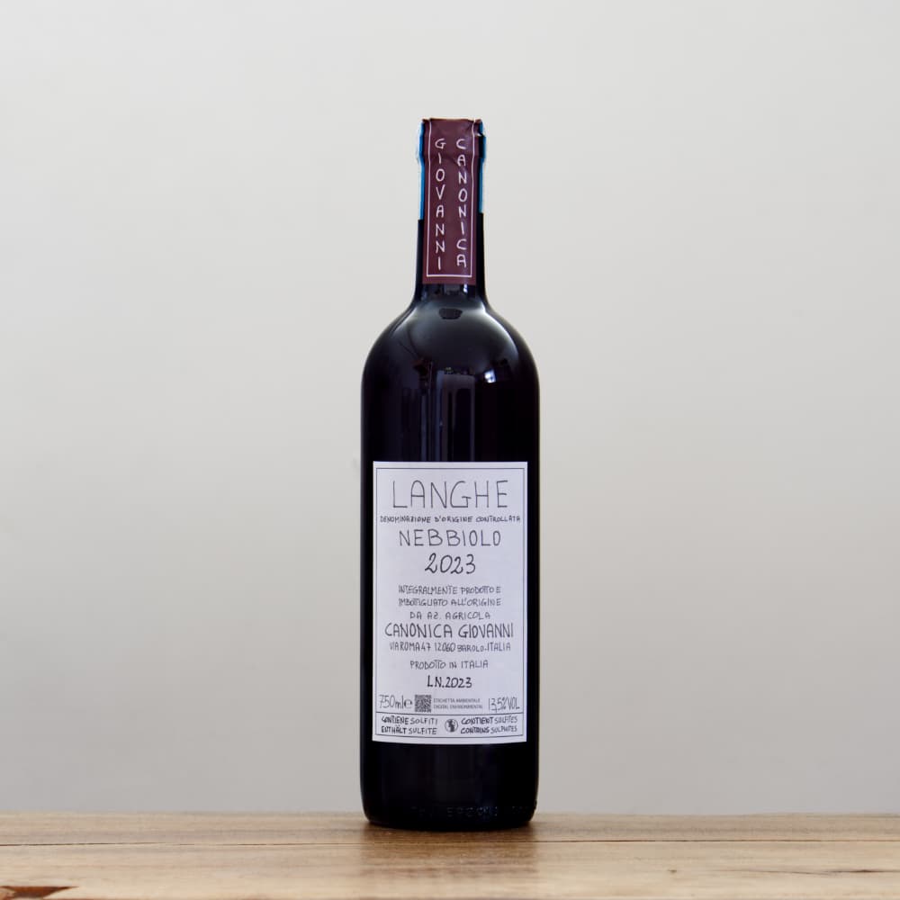 カノーニカ ランゲ・ネッビオーロ2023赤