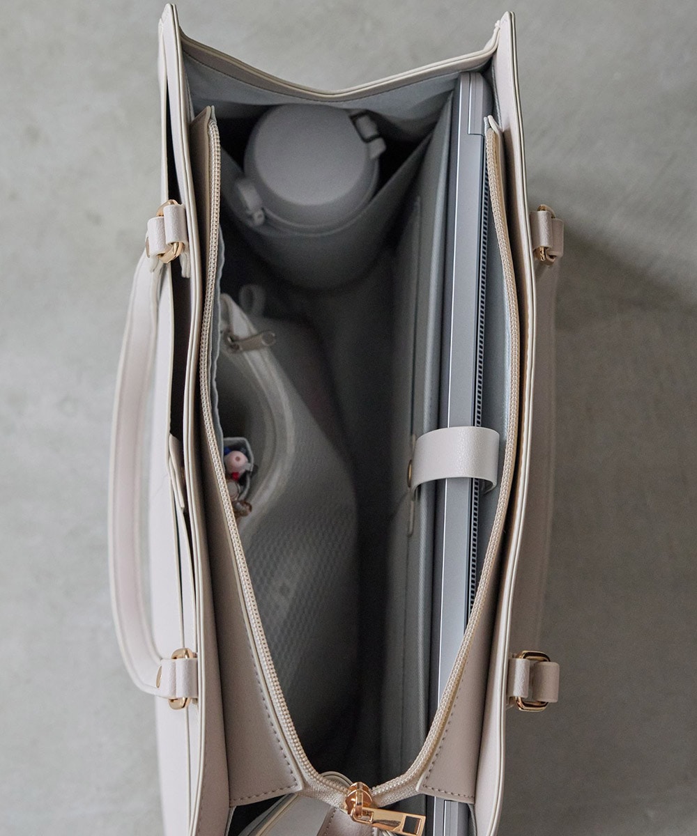 軽量アウトポケットA4トートバッグ - 12Twelve Agenda(トゥエルブ