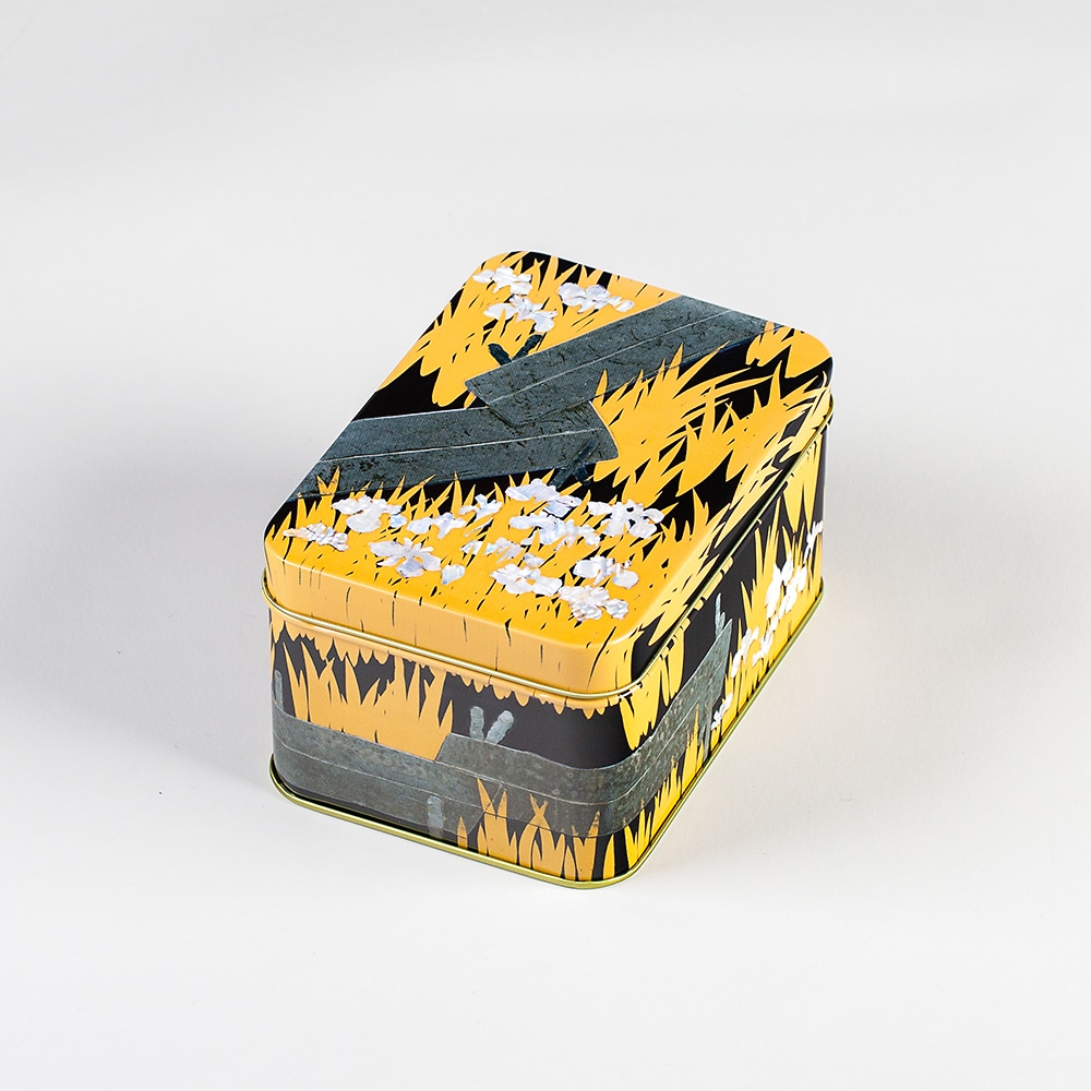 専用 時代盛蒔絵 八橋図盆 木箱付 幅25.8㎝ 東Y7-1229☆2Fトヒルト