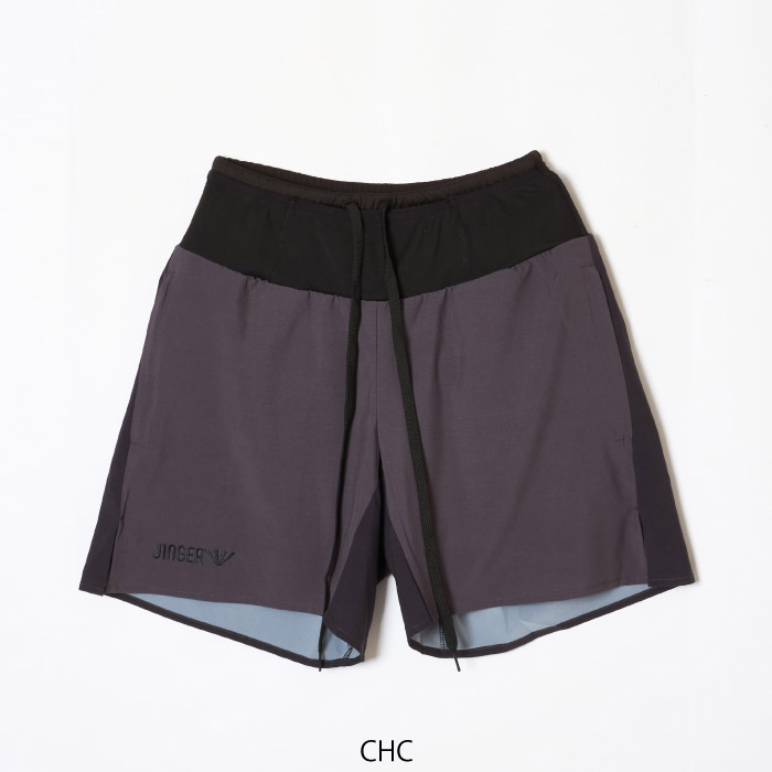 JINGER ジンガー ユニセックス マルチポケット付きランニングパンツ