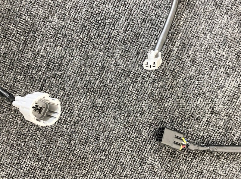 メッキ ミラーステー ヒーター付き電動ミラー用 左右セット 日野 17