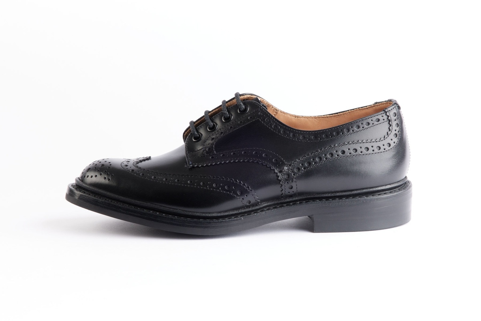 トリッカーズ バートン|BOURTON BLACK ウィングチップ メンズ