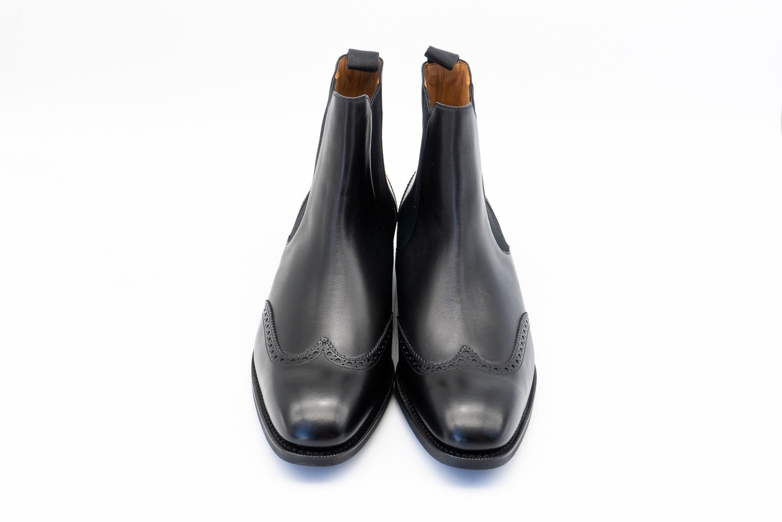 TIME SALE】カルミーナ 1209 BLACK サイドゴアブーツ レディース