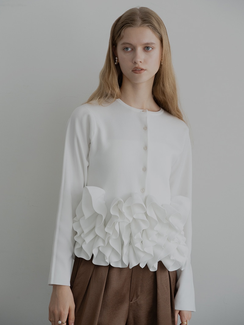 スワンカーディガン | Cardigan,長袖 | | TREFLE＋1（トレフルプラスワン）