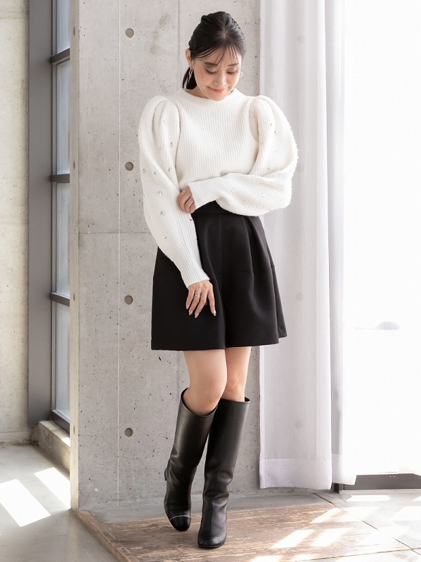 ビジューニット | Tops,トップス | | TREFLE＋1（トレフルプラスワン）