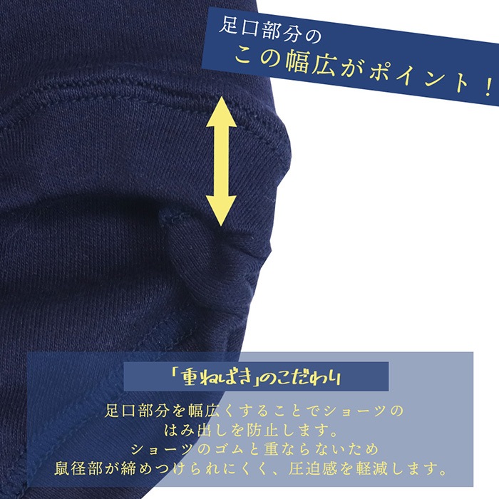 日本製 綿100％紺ブルマ (ブルマタイプ) 2枚組 100 110 120 130 140