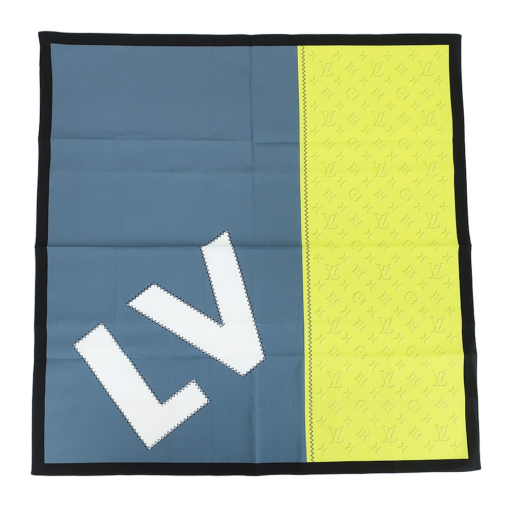 天白】【LOUIS VUITTON】ルイヴィトン ハンカチ M77585 モノグラム LV