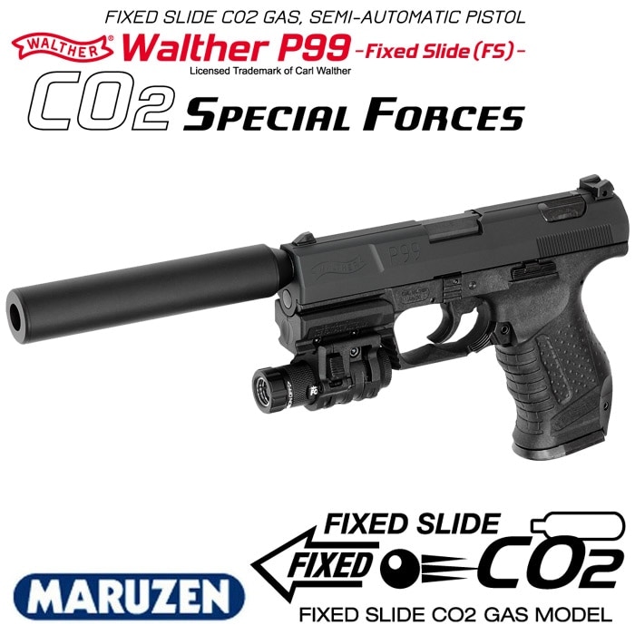 マルゼン ワルサー P99 スペシャルフォース FS CO2