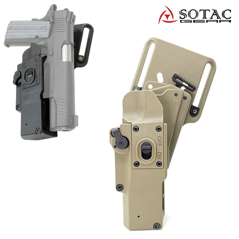 特価！35％OFF】SOTAC SF MASTERFIRE Rapid Deployタイプ ホルスター DE