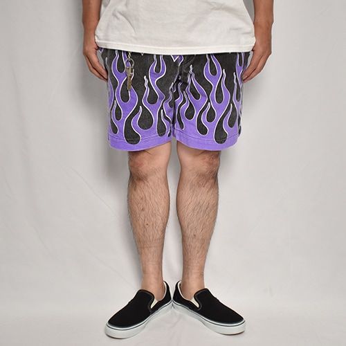Flames Printed Easy Short Pants（フレームスイージーショートパンツ