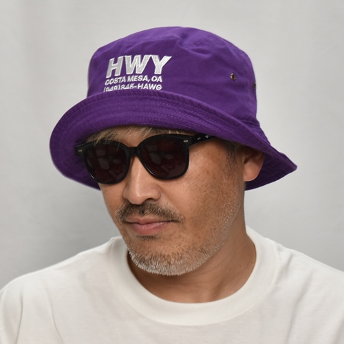 HWY×US/Hawg Cotton Bucket Hat（エイチダブリューワイ×アス ハット