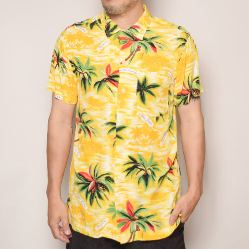 Polo Sport/Old Aloha Shirts（ポロスポーツ アロハシャツ）イエロー