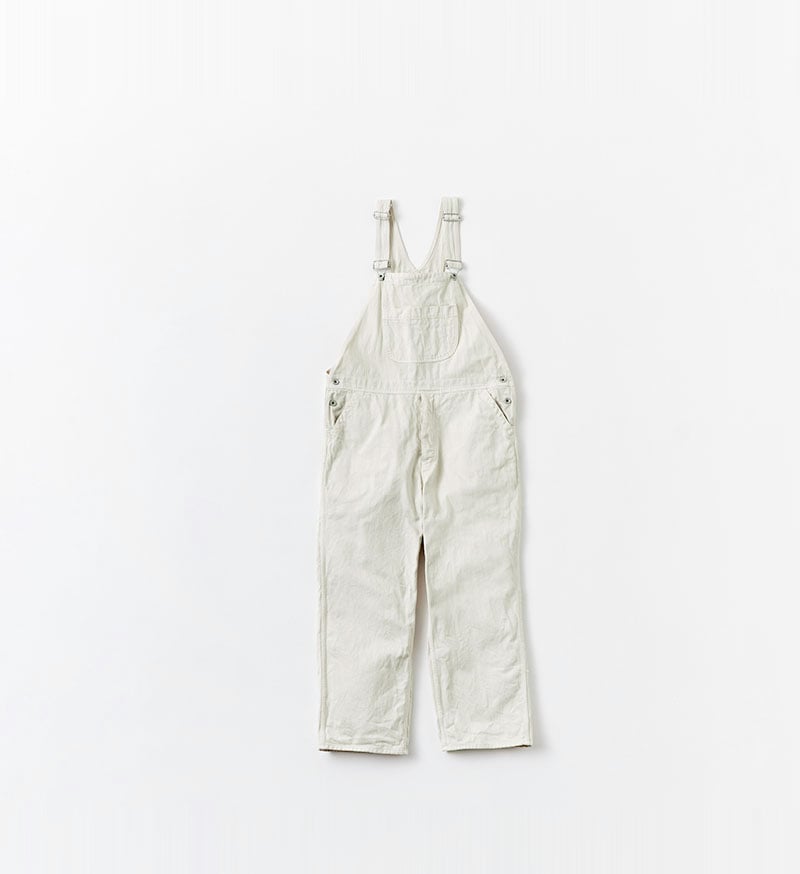 Véritécœur ホワイトオーバーオール Veritecoeur ヴェリテクール ST-107 オーバーオール ゆうパック発送