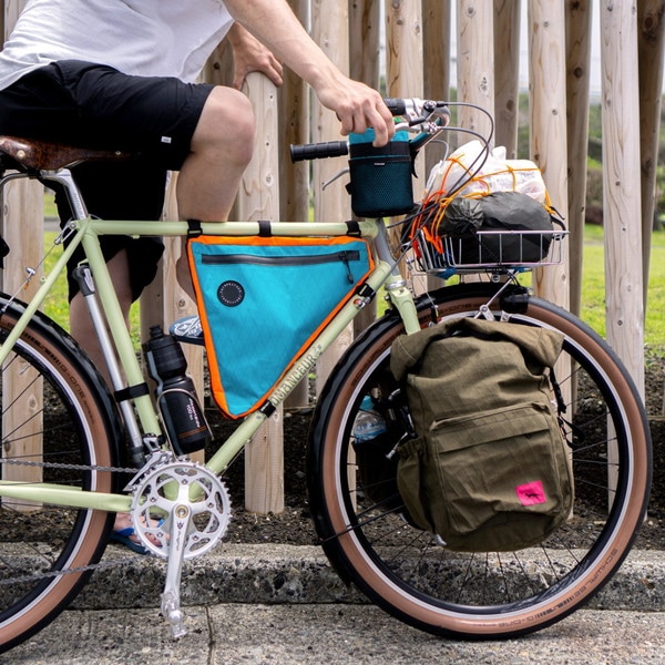 FAIRWEATHER frame bag ADV x-pac/black Mサイズ [フェアウェザー]